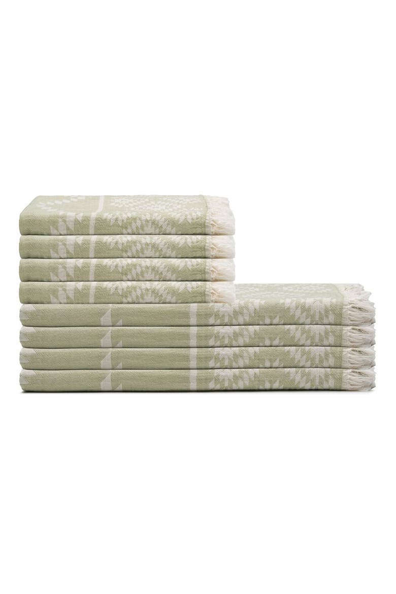 Turkish Cotton Towel Bundle, Main, color, Sage Green