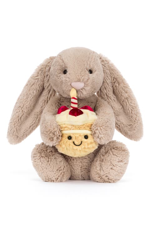 Bashful Bunny Birthday Stuffed Animal