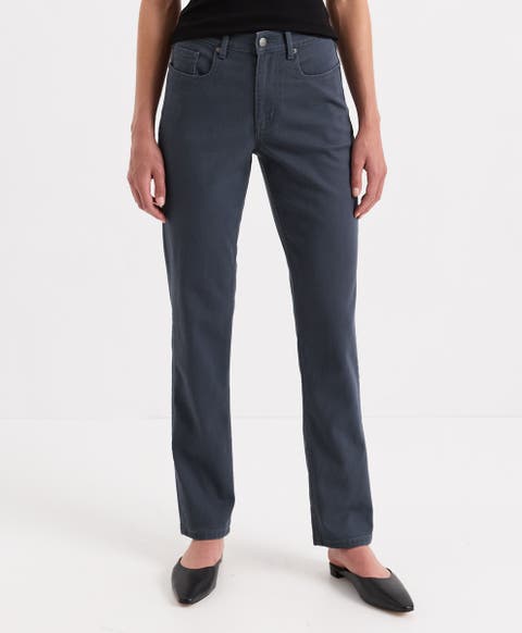 Organic Cotton All-Day Twill Straight Leg Pant