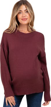 PinkBlush Drop Shoulder Oversized Sweater