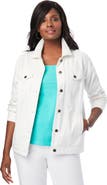 Jessica London Classic Cotton Denim Jacket