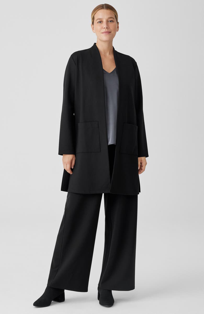 Eileen Fisher Tencel<sup>®</sup> Lyocell Blend Longline Jacket, Alternate, color, 
