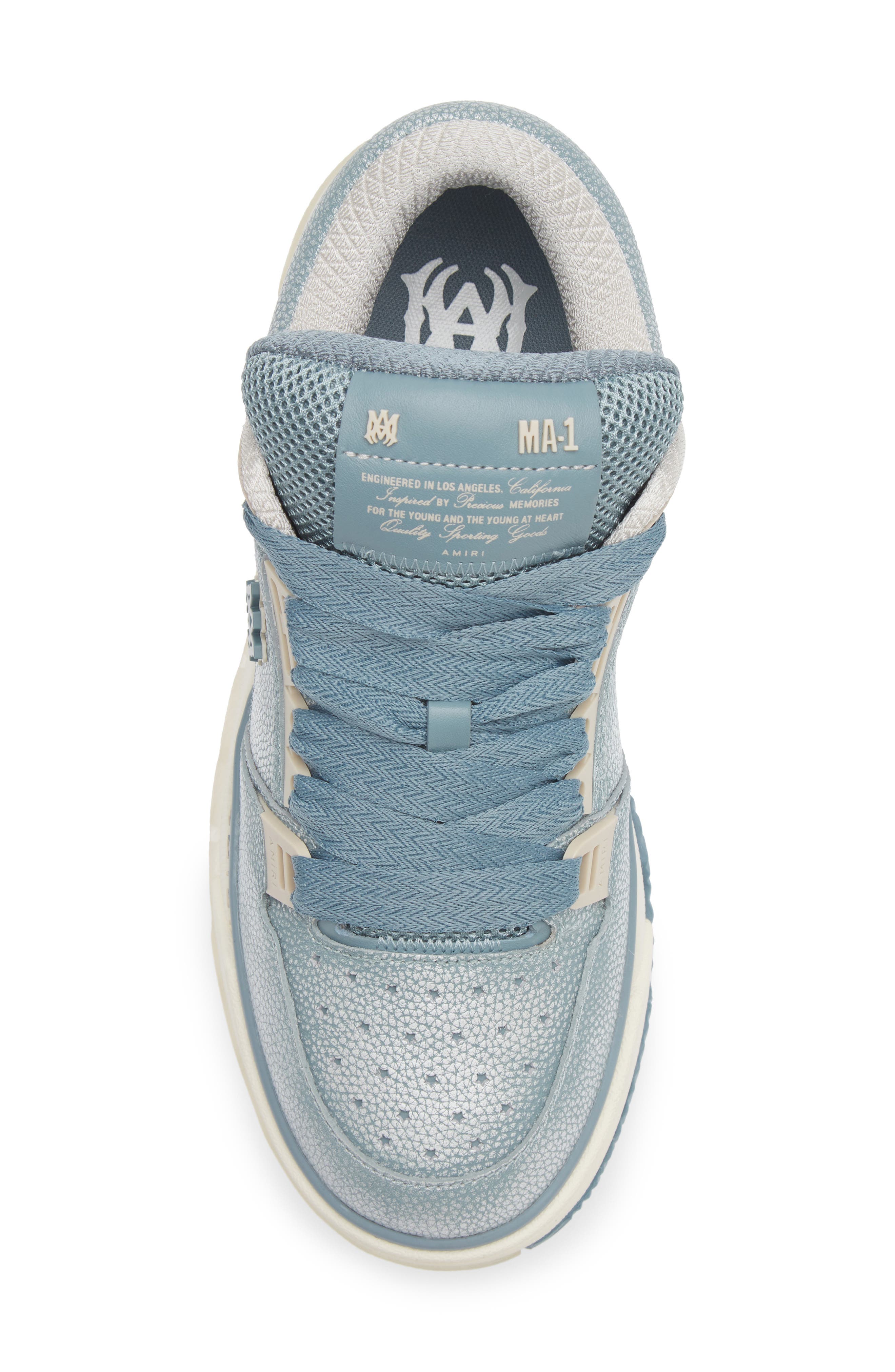 AMIRI MA-1 Sneaker, Alternate, color, Blue