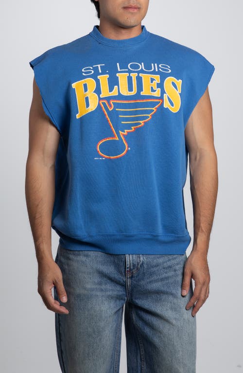 Elwood Vintage '85 St. Louis Blues Sweatshirt In Blue
