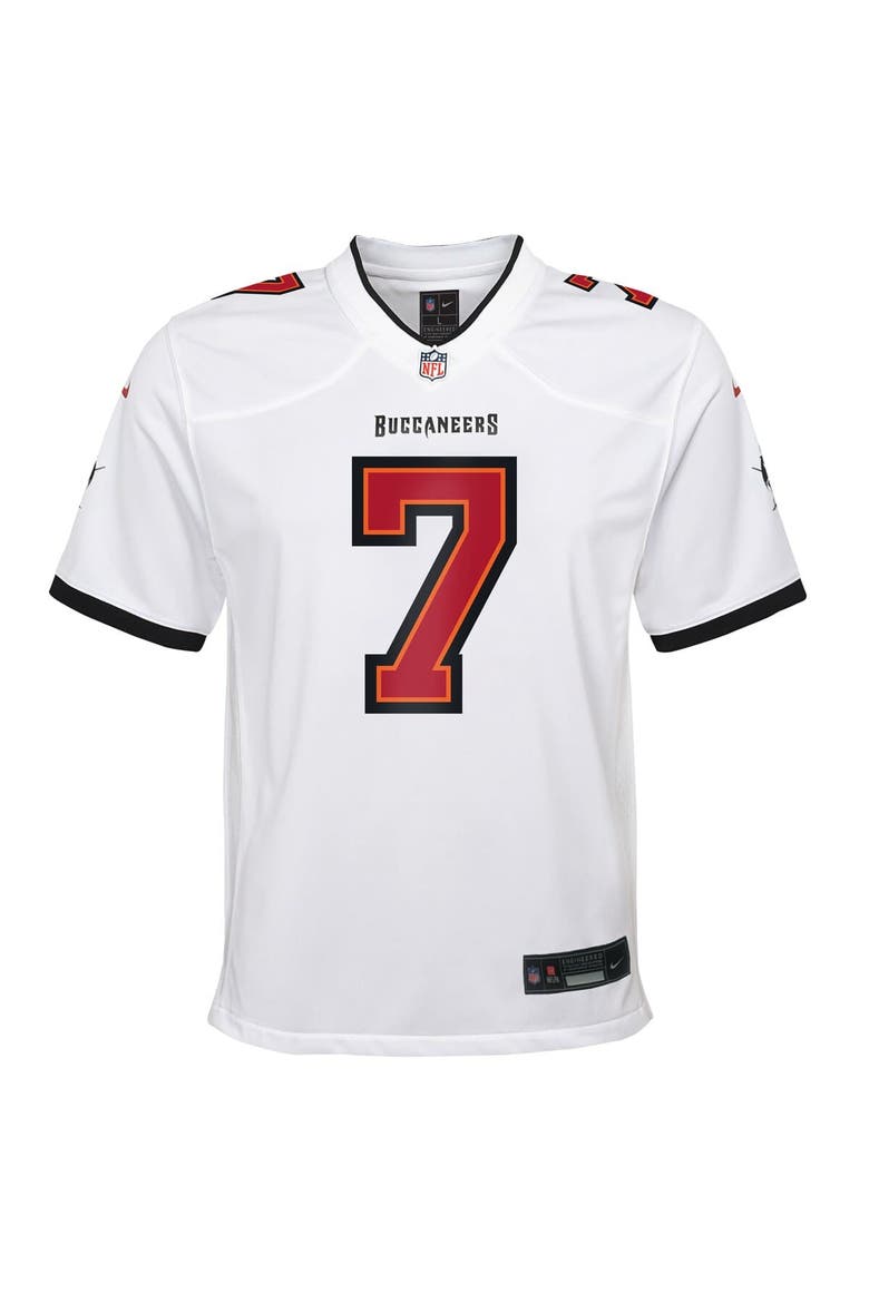 Youth Nike Bucky Irving White Tampa Bay Buccaneers White Game Jersey, Alternate, color, White