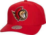 Mitchell & Ness Men's Mitchell & Ness Red Ottawa Senators Core Team Ground Pro Adjustable Hat