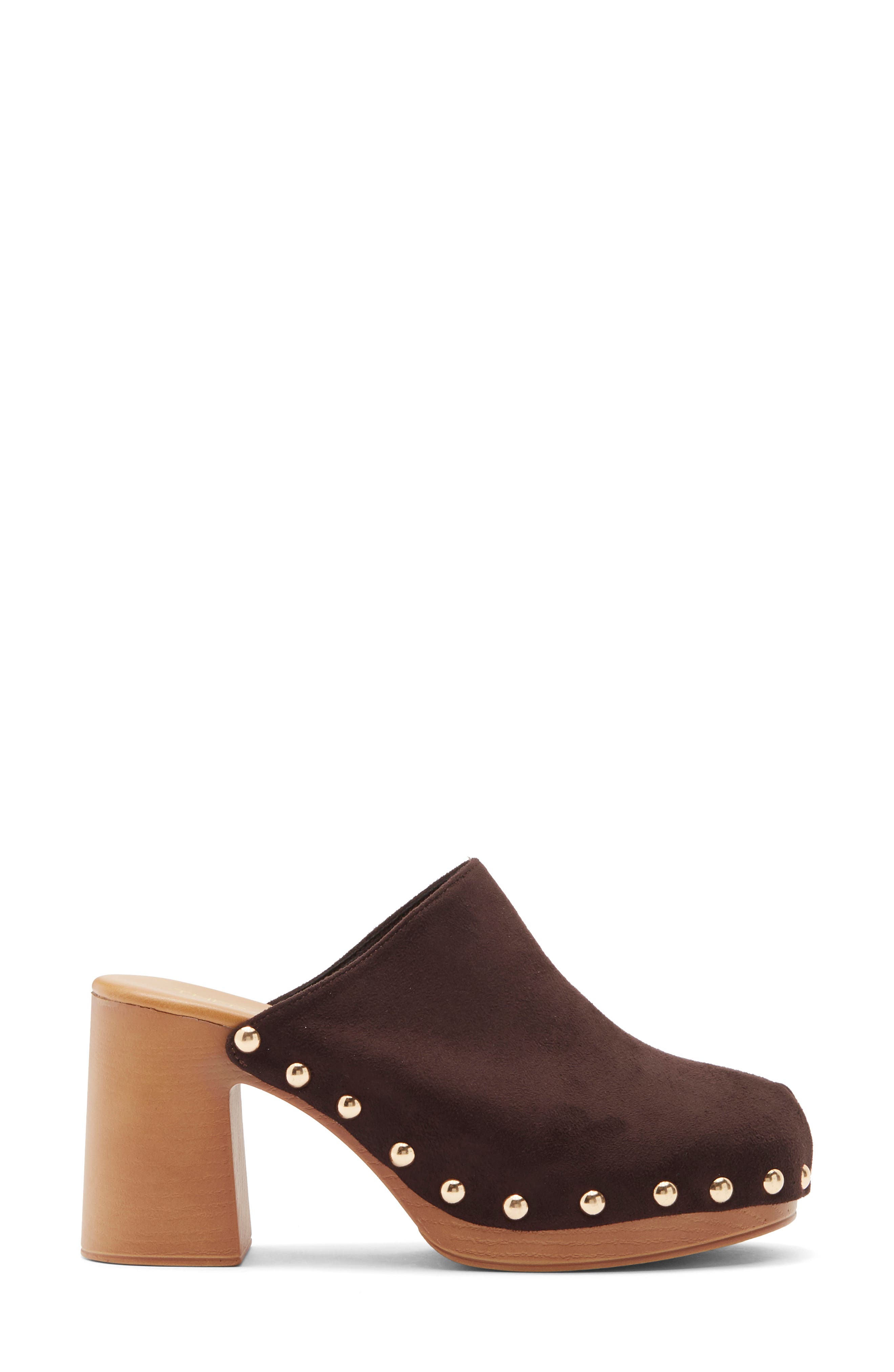 Banks Platform Clog, Alternate, color, BROWN