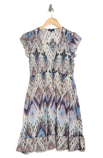 WISHLIST WISHLIST CAP SLEEVE EMPIRE WAIST DRESS