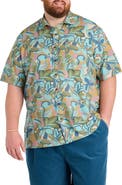 O'Neill Big & Tall Floral Printed Sport Shirt