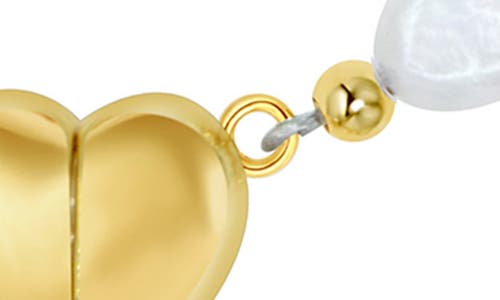 La Meno Sea Of Love Freshwater Pearl Bracelet In White