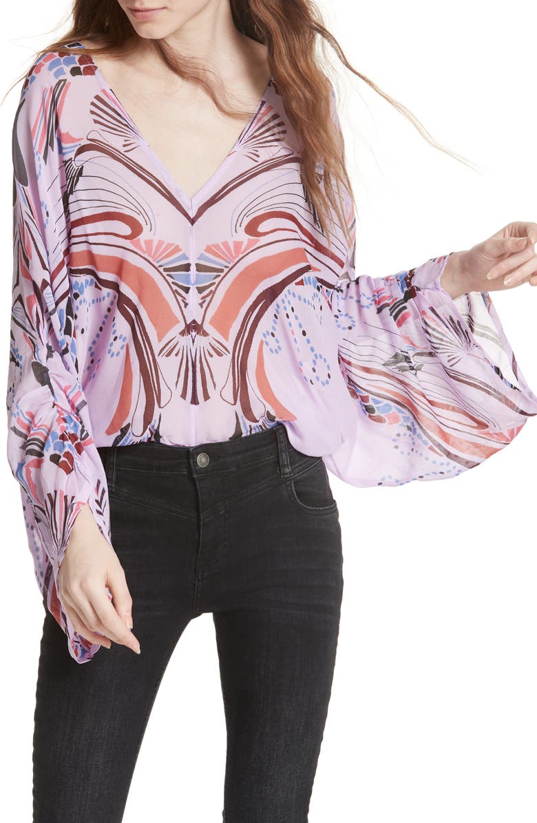 Free People Beneath the Sea Top, Main, color, 