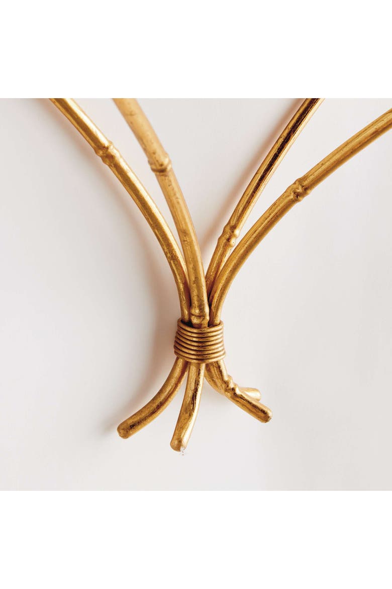 Daphne Wall Bracket, Alternate, color, Gold