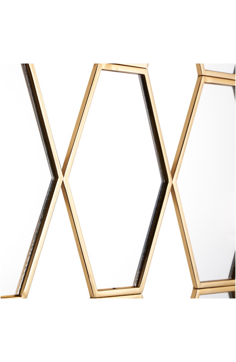 Novogratz Metal Wall Mirror, Alternate, color, 