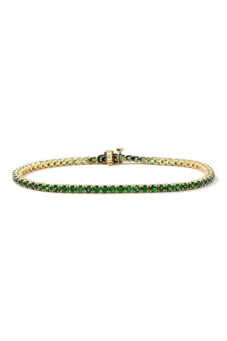 All Color Line Bracelet, Main, color, EMERALD