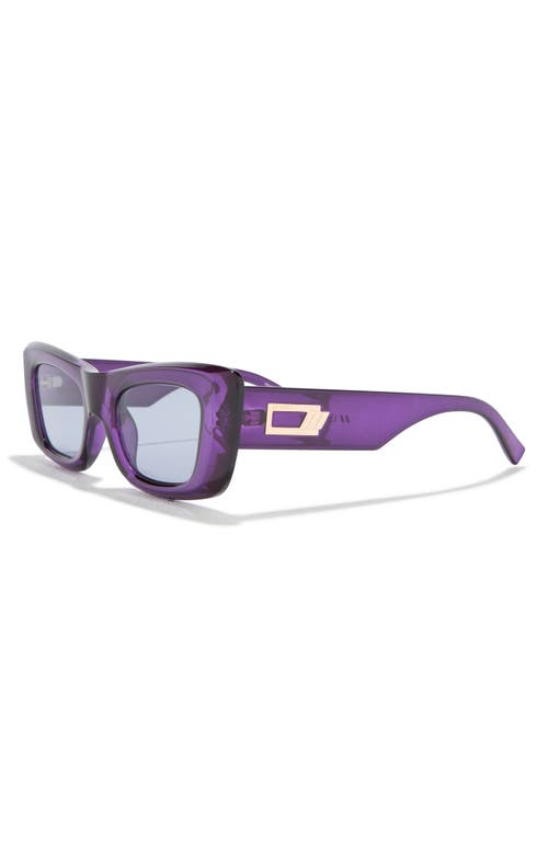 Le Specs Dopamine Limited Edition Cat Eye Sunglasses, 50mm In Purple