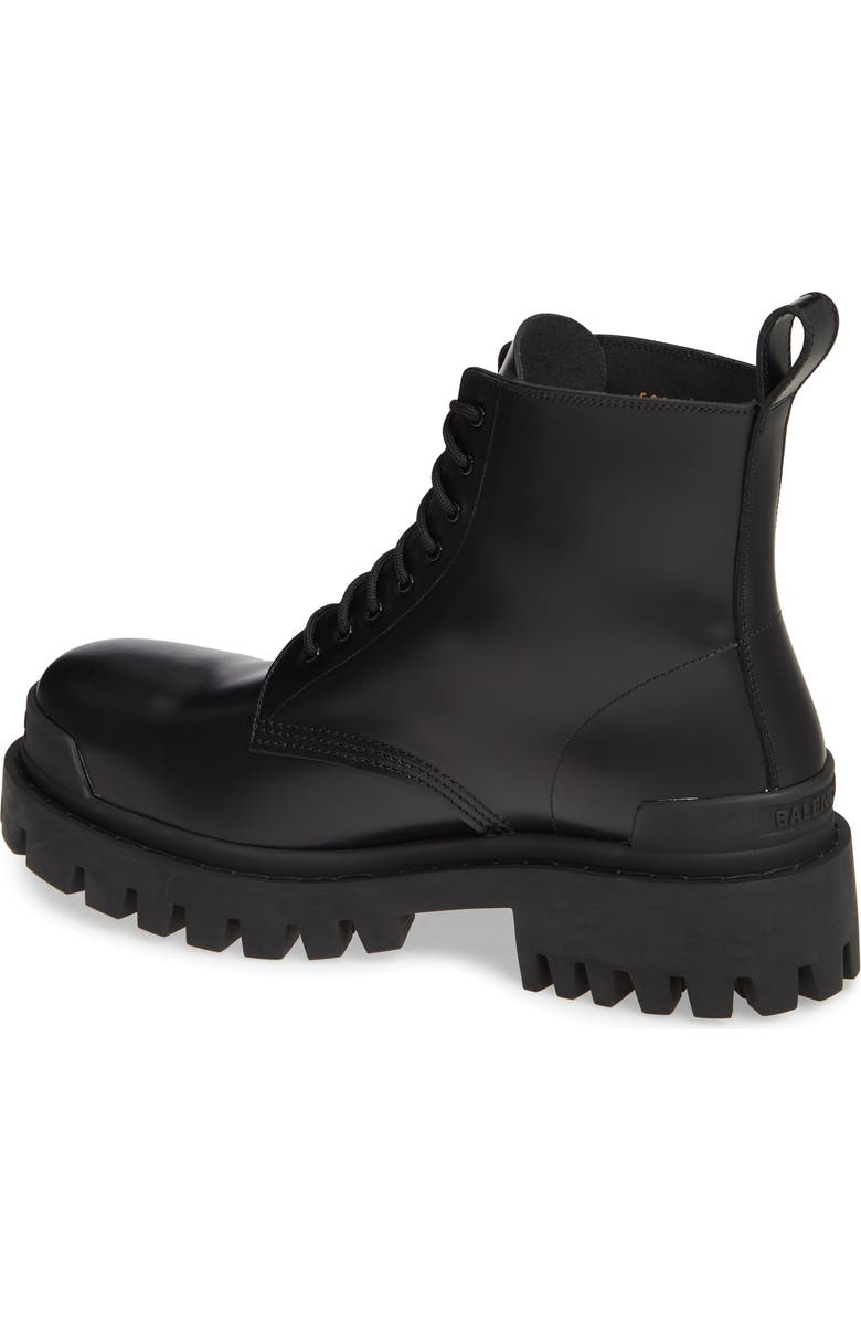 Balenciaga Strike Plain Toe Boot, Alternate, color,