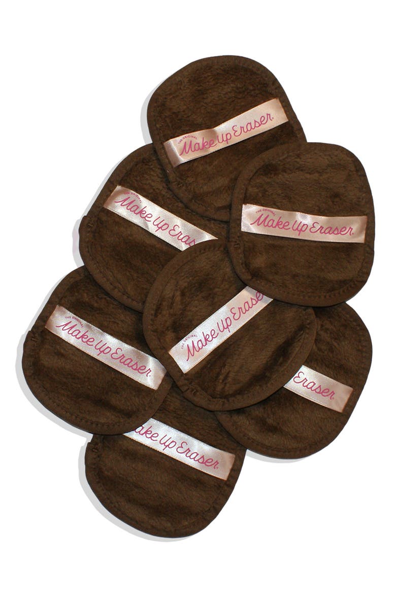 7-Day Chic MakeUp Eraser Set with Laundry Bag, Alternate, color, MOCHA