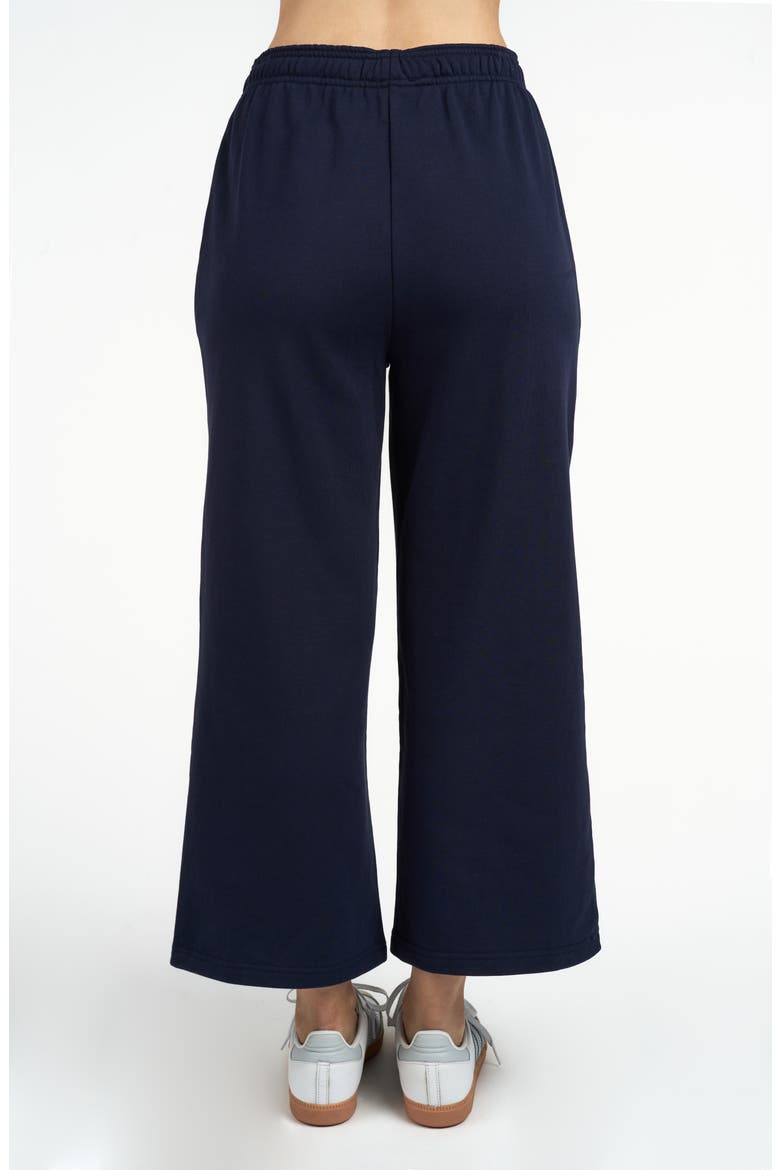Cropped Leg Sweatpant, Alternate, color, NAVY