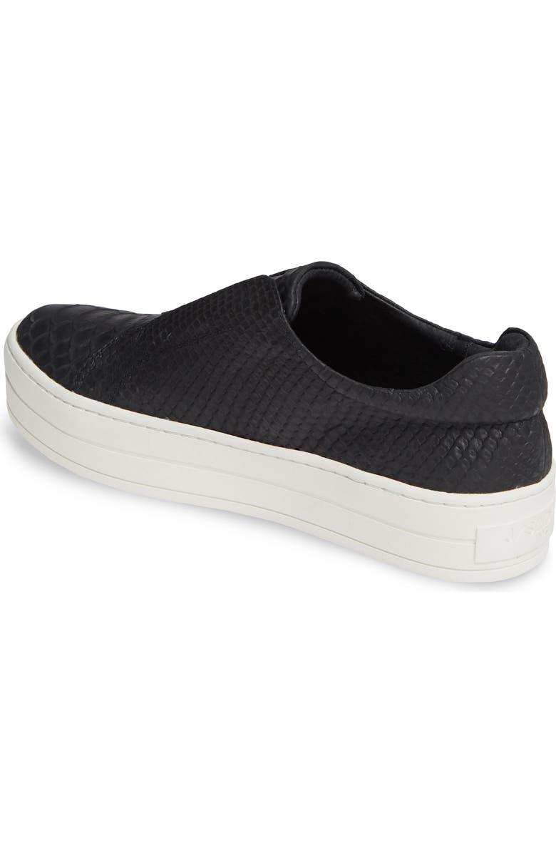 JSlides Heidi Platform Slip-On Sneaker, Alternate, color,