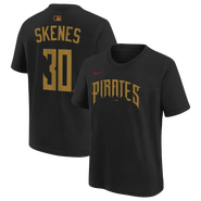 Nike Youth Nike Paul Skenes Black Pittsburgh Pirates 2026 City Connect Name & Number T-Shirt
