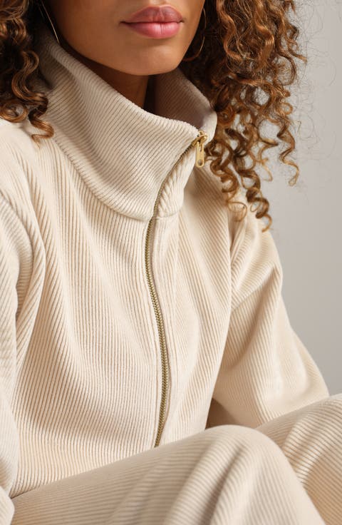 Plush Half Zip Pullover