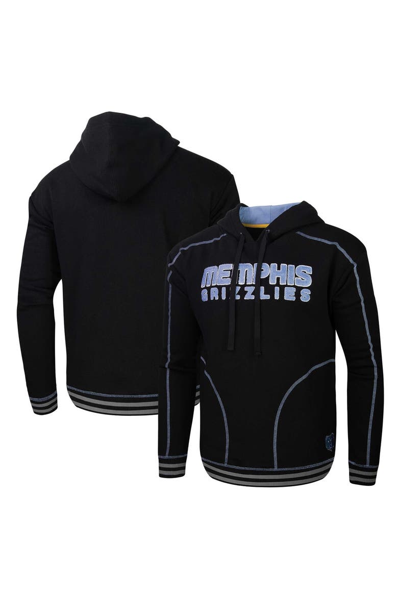 Men's Stadium Essentials  Black Memphis Grizzlies Baseline Pullover Hoodie, Main, color, Black