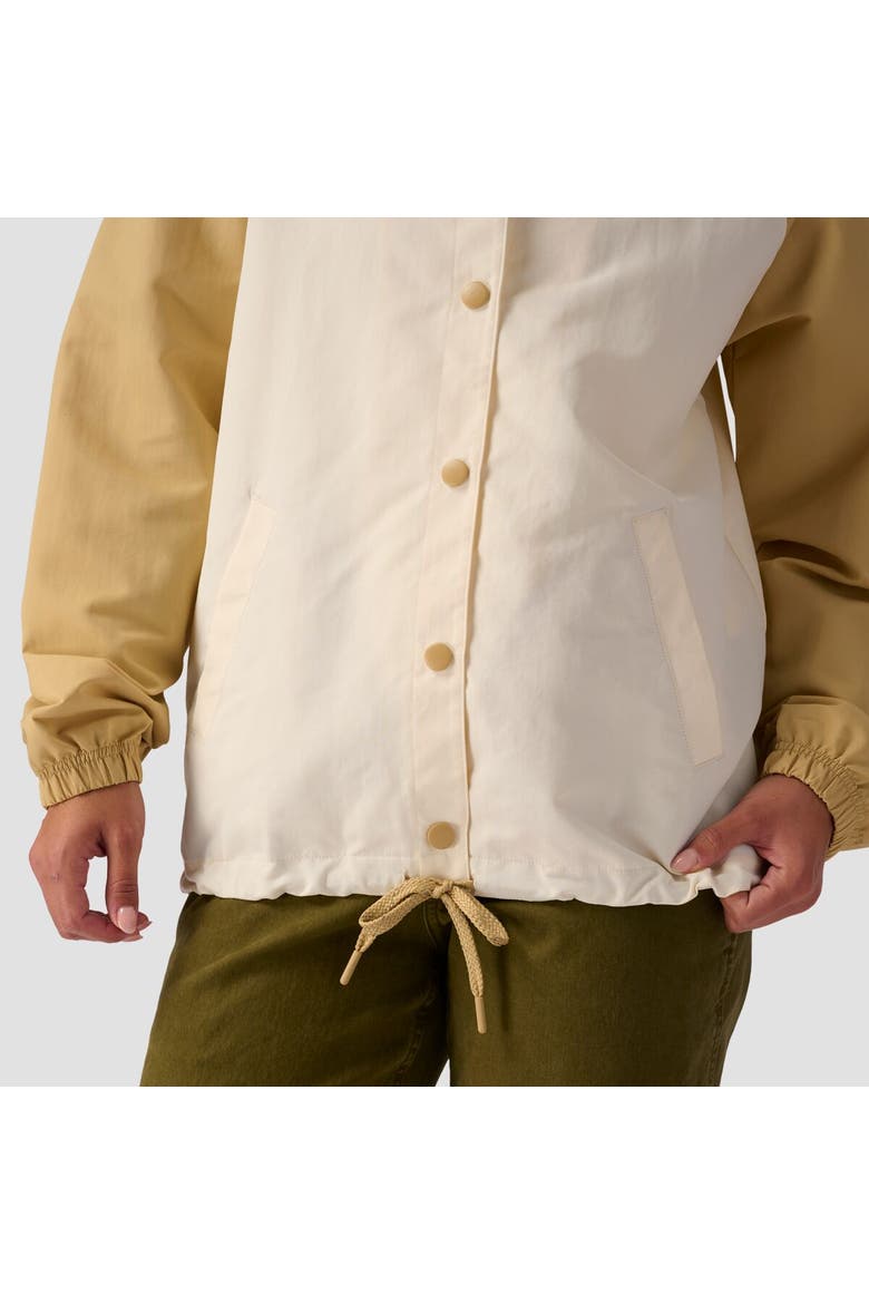 Utility Coaches Jacket - Women's, Alternate, color, Egret/Taos Taupe