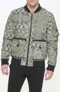 Levi's® Quilted Zip Up Bomber Jacket