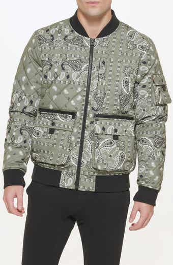 Levi's® Quilted Zip Up Bomber Jacket