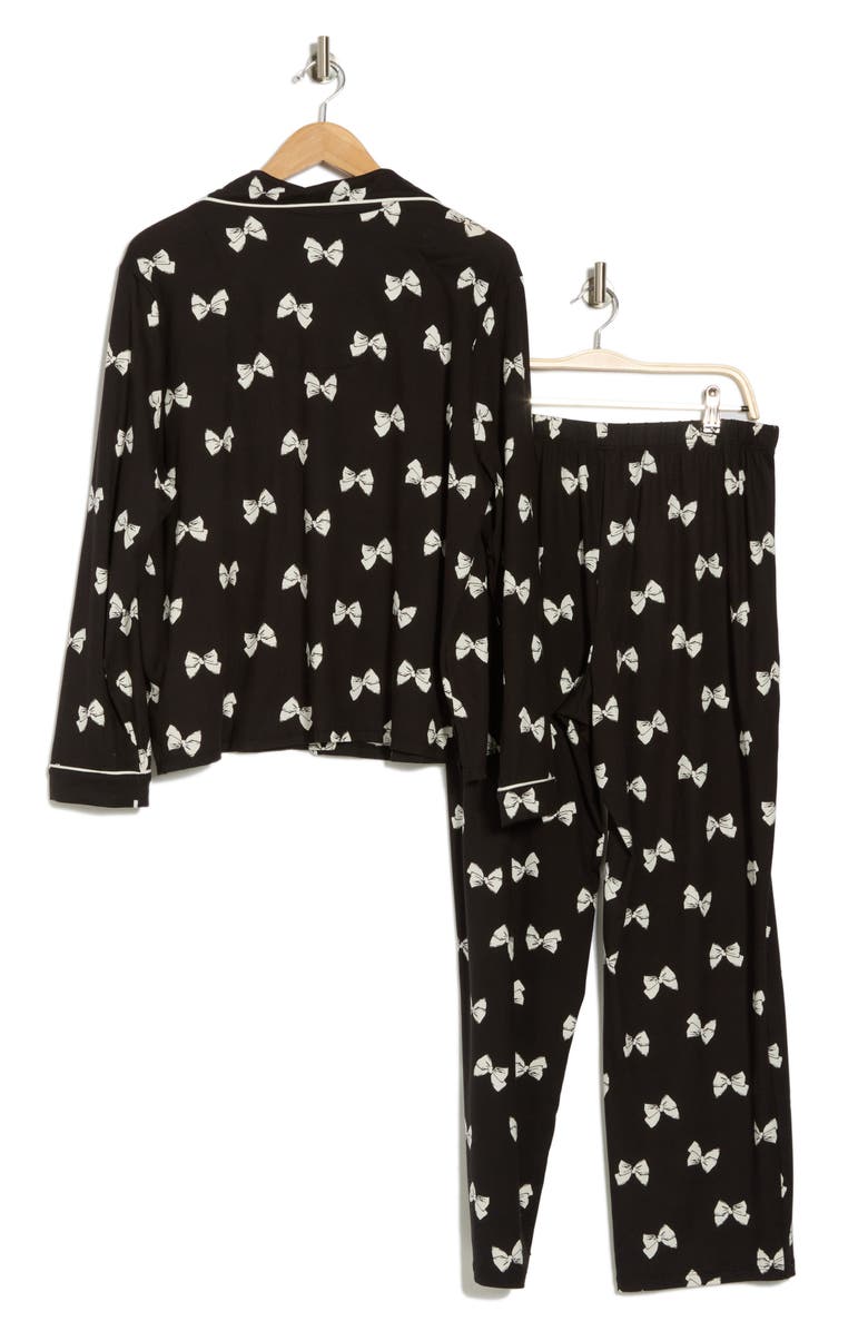 Kate Spade New York All Dolled Up Long Pajamas, Alternate, color, 
