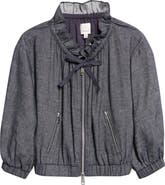 Cinq à Sept Kaylie Linen & Cotton Jacket