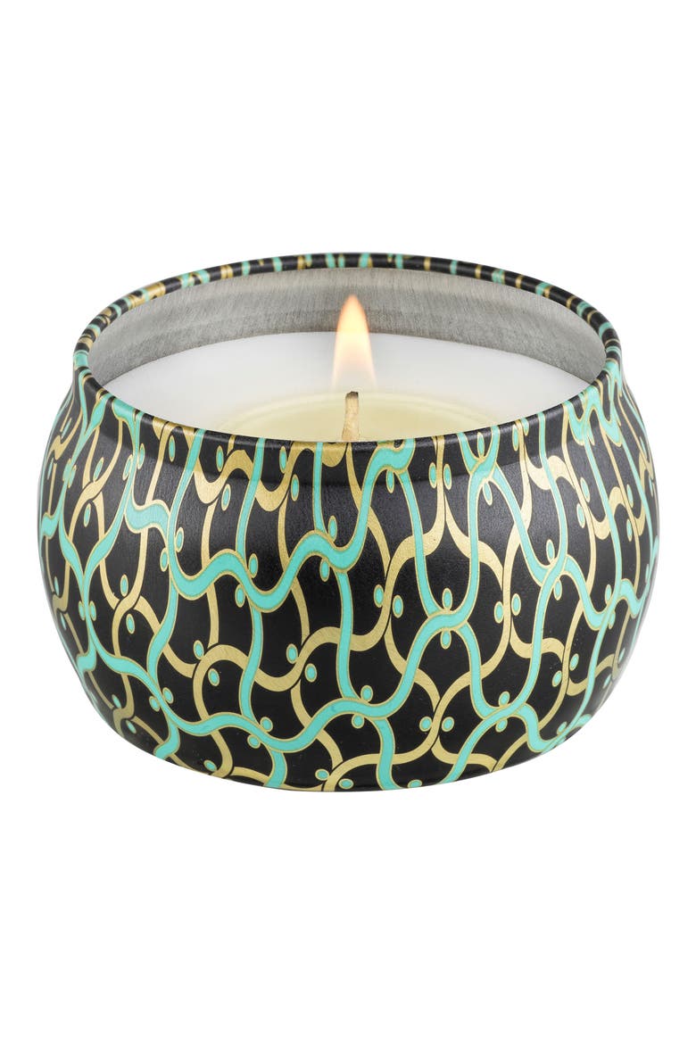 French Linen Mini Tin Candle, Alternate, color, FRENCH LINEN