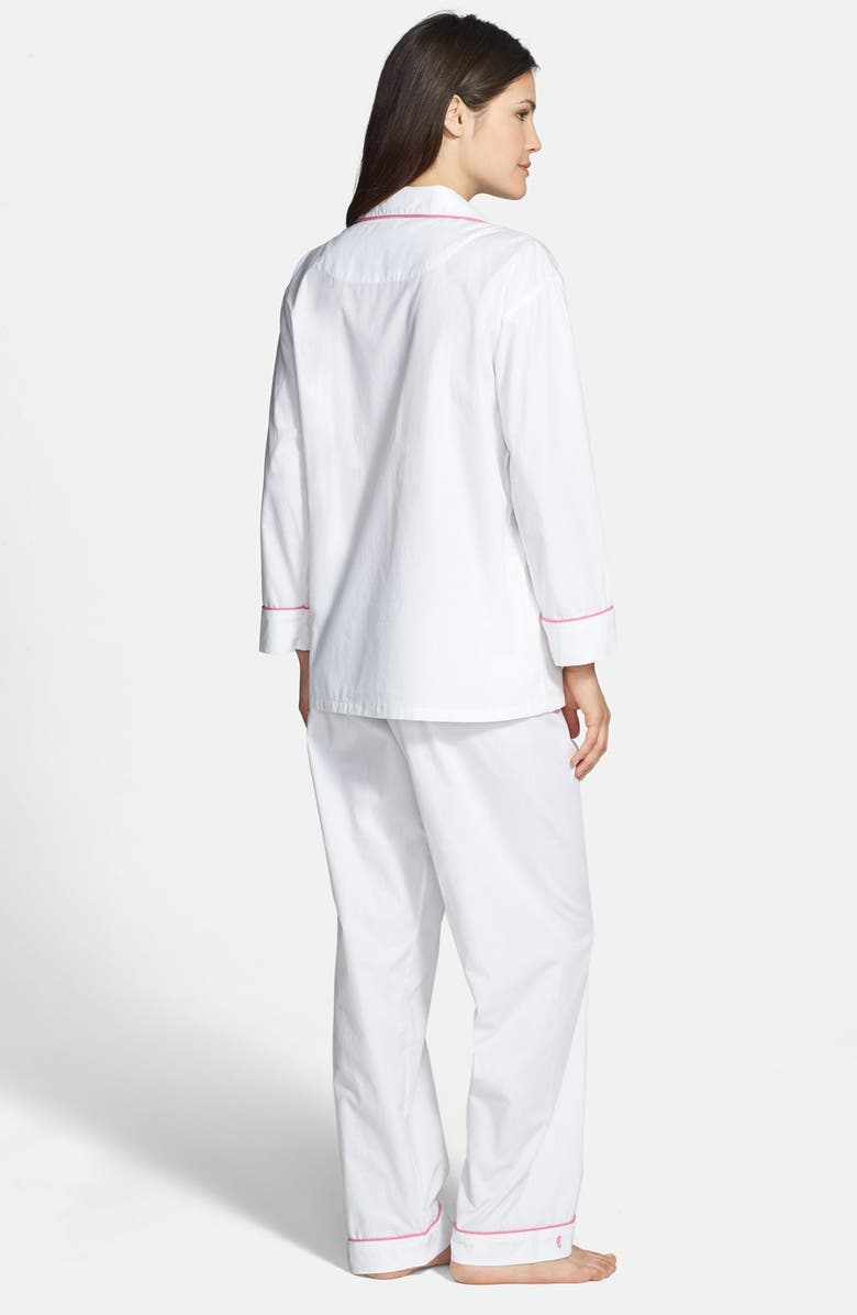 Marigot 'Classic' Cotton Poplin Pajamas, Alternate, color, 