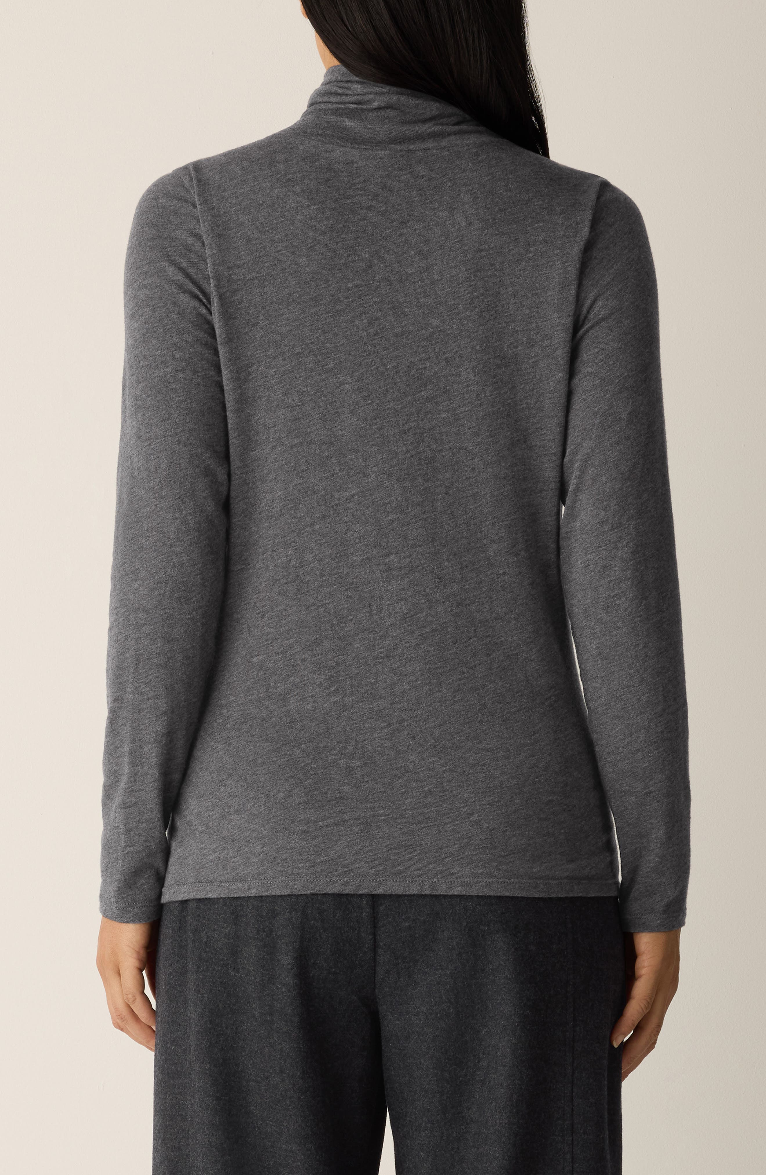 Long Sleeve Turtleneck Top - image 2