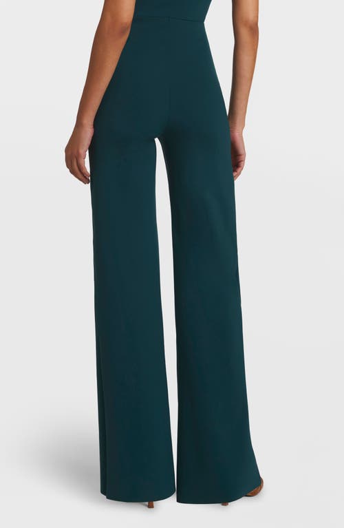 Commando Neoprene Wide Leg Pants In Juniper