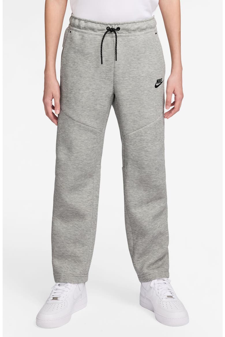 Kids' Sportswear Tech Fleece Sweatpants, Main, color, 063 DK GREY HEATHER/BLACK