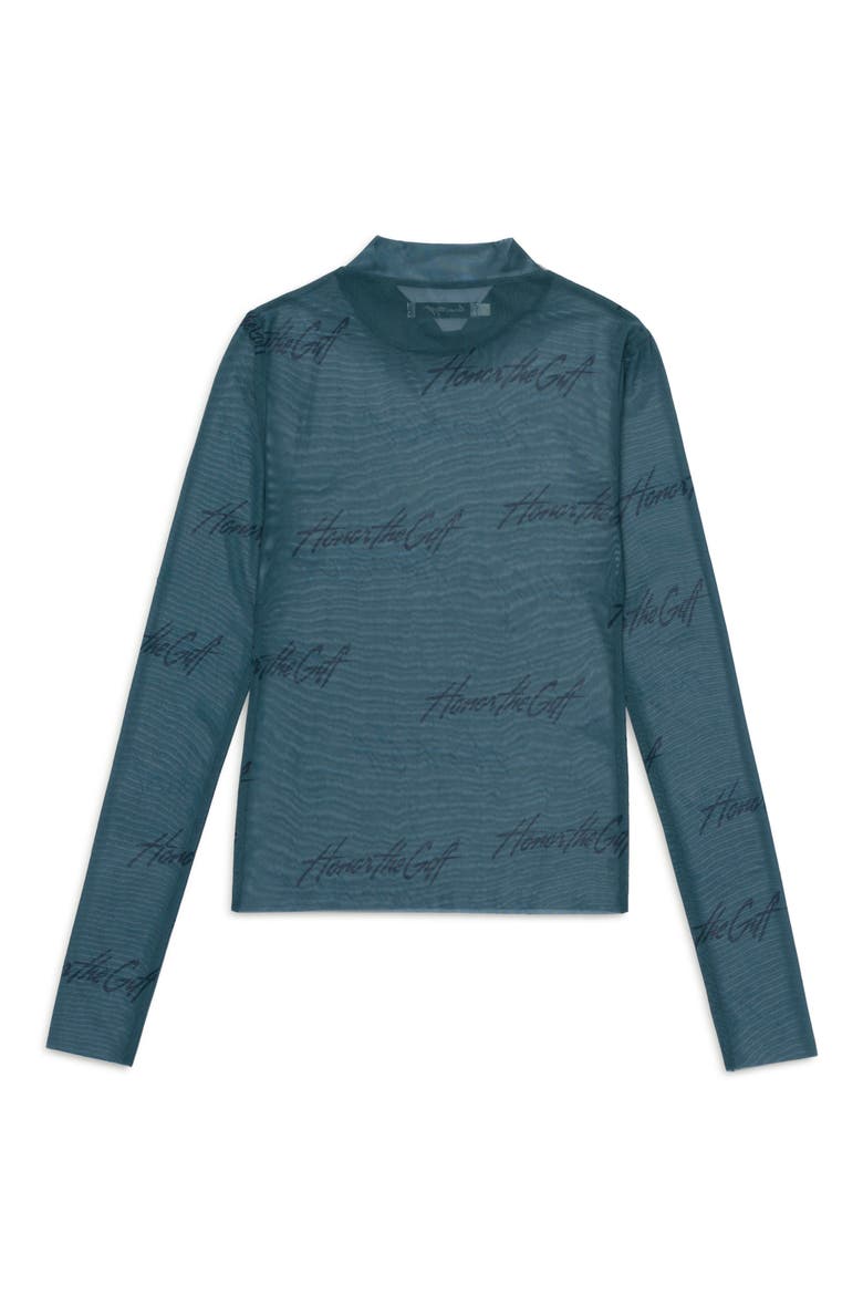 Burnout Graphic Mock Neck, Alternate, color, GREEN