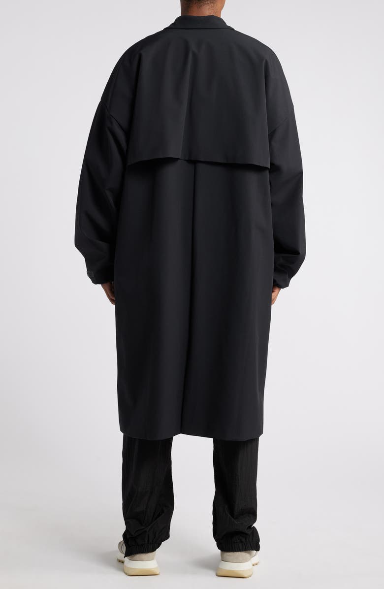 Fear of God Essentials Gender Inclusive Bonded Car Coat, Alternate, color, 