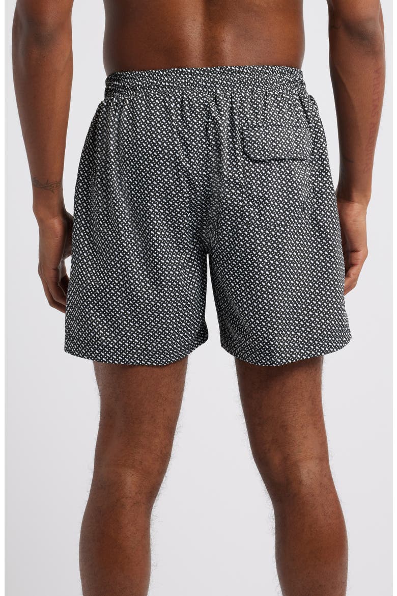 Ciro Swim Trunks, Alternate, color, BLACK
