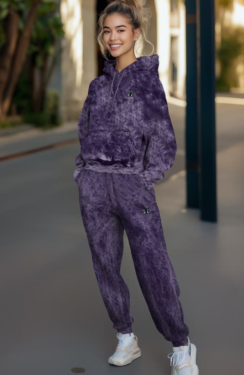 Dalix Butterfly Washed Sweatsuit