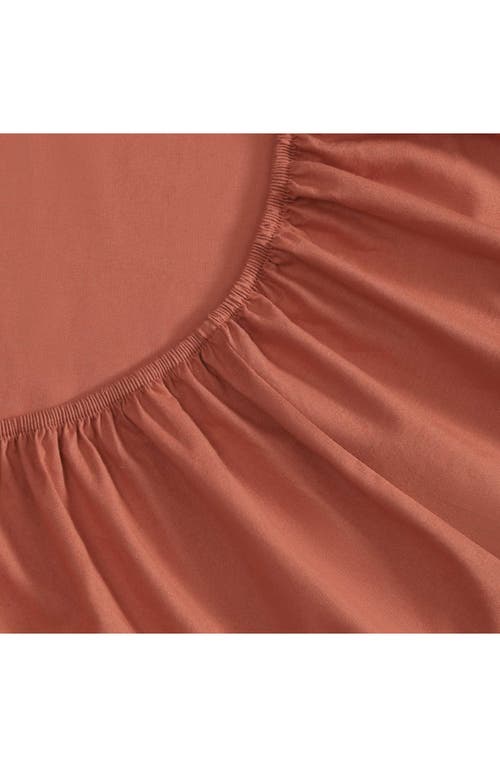 EDDIE BAUER EDDIE BAUER SOLID 180 THREAD COUNT COTTON PERCALE SHEET SET