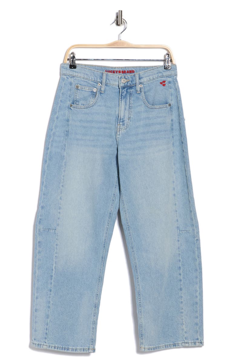 Lucky Brand Barrel Leg Jeans, Main, color, Favorite Pair