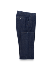 Paul Fredrick Denim Flat Front Pants