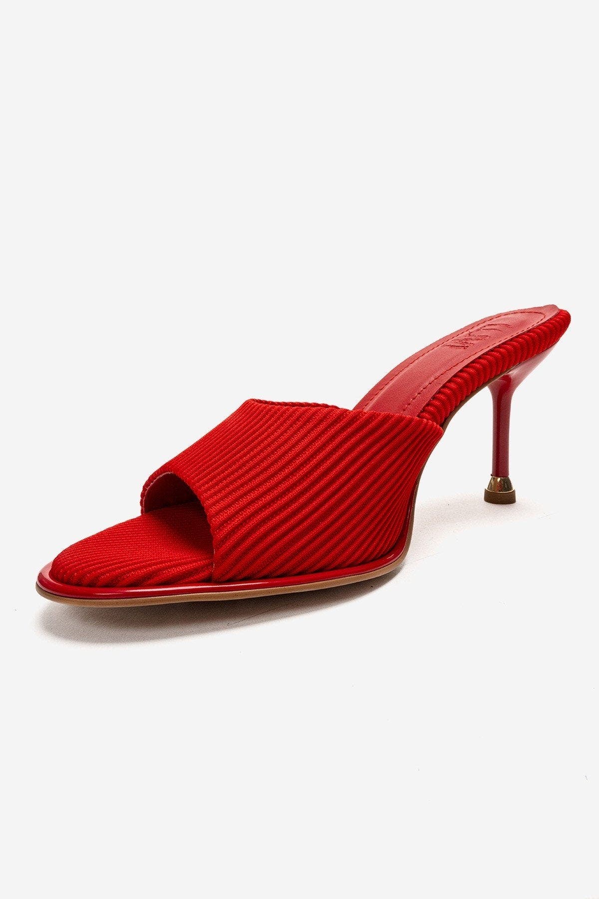 Prologue Shoes Wendy Stiletto Sandal, Alternate, color, Red