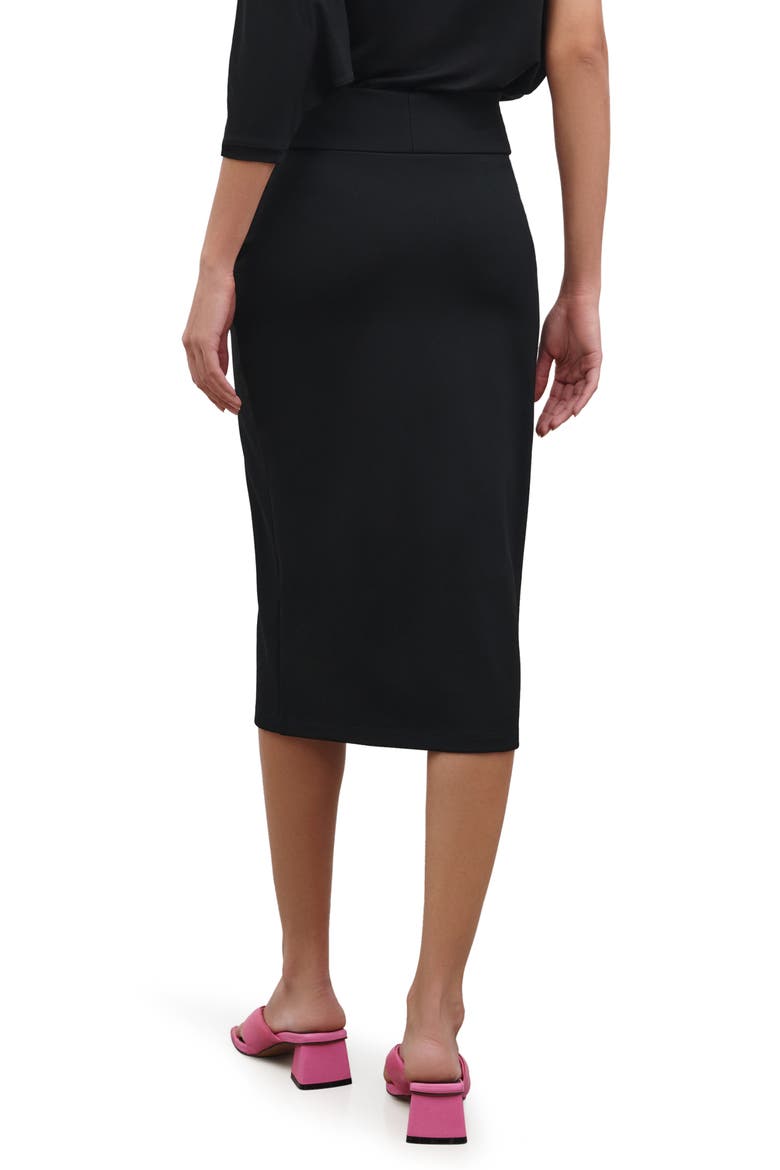 Vesey Pencil Skirt, Alternate, color, BLACK