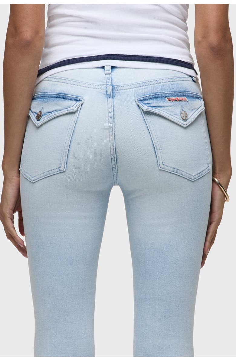 Hudson Jeans Barbara Flap Pocket Bootcut Crop, Alternate, color, Whimsy