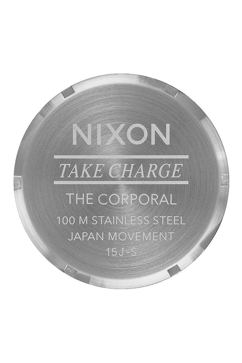 The Corporal Bracelet Watch, 48mm, Alternate, color, SILVER / GUNMETAL