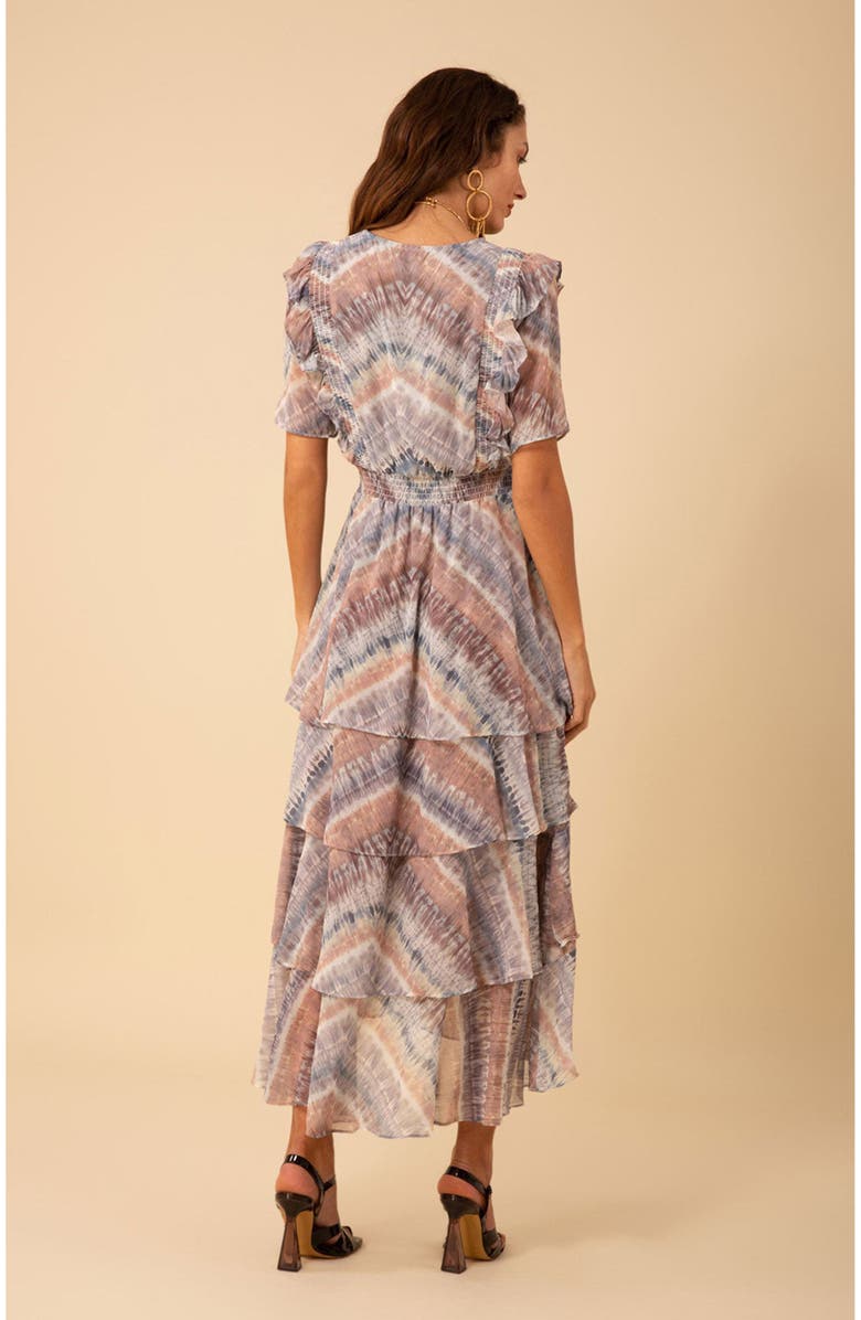 Hale Bob Caroline Chiffon Dress, Alternate, color,