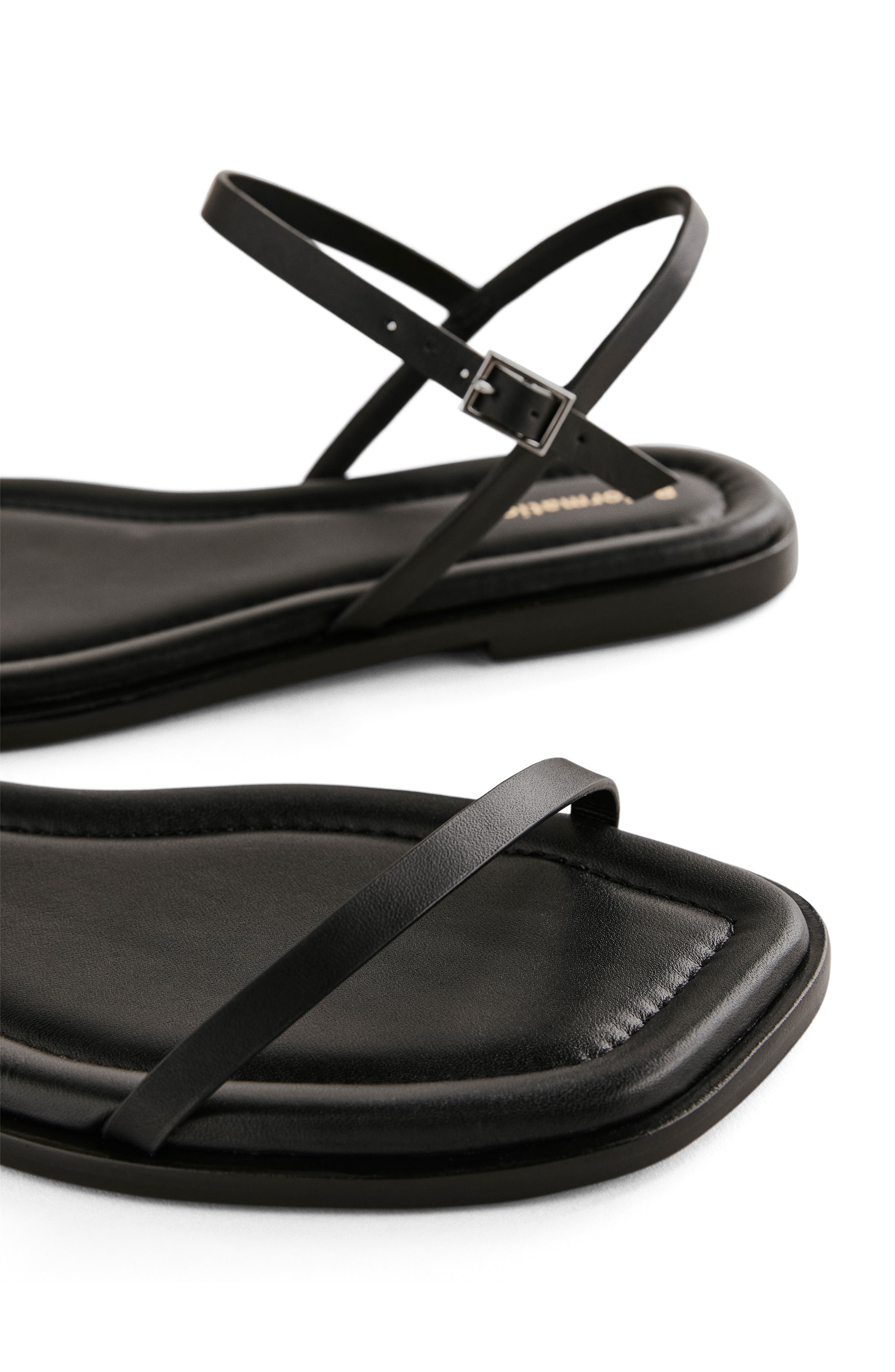 Reformation Lake Flat Sandal, Alternate, color, 