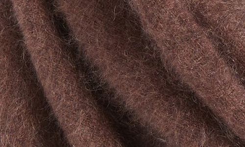 Nordstrom Brushed Cashmere Scarf In Brown